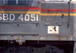 SBD 4051 with cab decal "L&N 1905-1981"